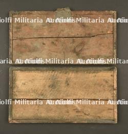 Lot de 2 panneaux indicateurs en bois peint des QG des compagnies A et C du 58th Battalion CEF — miniature 2