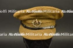 Casquette Soft Cap M1916 en molleton avec cap badge du 8th Battalion Black Devils