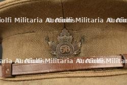 Casquette du Lieutenant William M. Brooks du 56e bataillon canadien — miniature 8