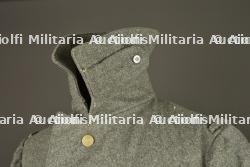 Capote allemande feldgrau M1915 d'un artilleur bavarois. German feldgrau Model 1915 greatcoat of a Bavarian artilleryman. — miniature 5