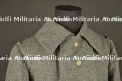 Capote allemande feldgrau M1915 d'un artilleur bavarois. German feldgrau Model 1915 greatcoat of a Bavarian artilleryman. — photo 6