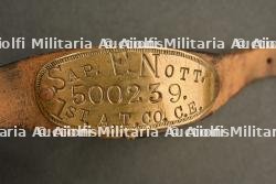 Bracelet d'identité d'un sapeur de la 1st Australian Tunneling Company — photo 2