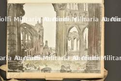 Carnet de croquis du peintre Lucien Jonas sur l'armée anglaise et indienne en juin 1915 — photo 14