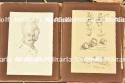 Recueil de croquis sur l'armée indienne et britannique du peintre Paul Sarrut — photo 4