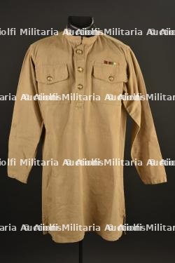 Tunique indienne Kurta en toile kaki — photo 1