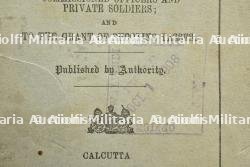 Habit de mess d'un officier britannique du Bengal Staff Corps et livrets — miniature 4