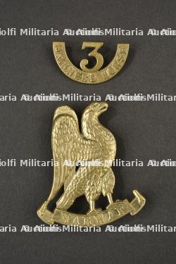 Bidon et badges de cavalerie de l'armée des Indes — photo 3