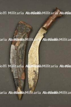 Kukri avec fourreau et livret de caricatures humoristiques de l'armée des Indes — miniature 10