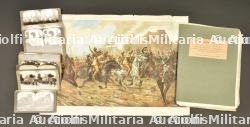Ensemble de documents photographiques et dessins relatifs aux soldats de l'armée des Indes