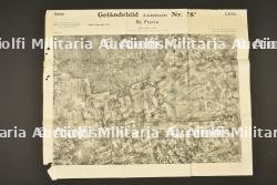Ensemble de documents allemands cartes et photo aérienne relatifs au secteur de Béthune et la vallée de la Lys — photo 5