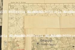 Ensemble de documents allemands cartes et photo aérienne relatifs au secteur de Béthune et la vallée de la Lys — miniature 6