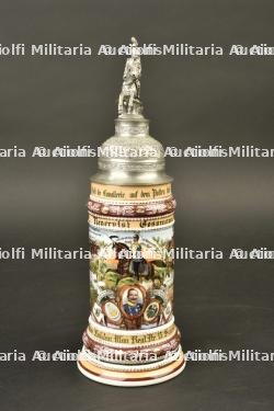 Chope de reserviste du 15e regiment de Uhlan de Sarrebourg