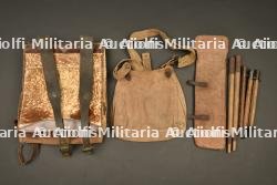 Lot d'equipement allemand ww1 Tornister, piquets de tente et sac à pain — photo 9