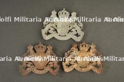 Lot de 3 plaques de casques à pointe bavarois — photo 2