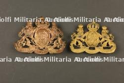 Lot de 2 plaques de casque a pointe bavarois — miniature 2