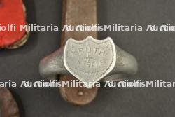 Lot boucle de ceinturon prussienne, épaulettes, artisanat et divers — miniature 4