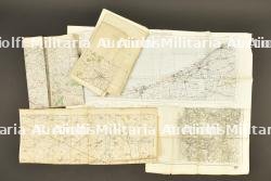 Ensemble de 14 cartes géographiques anglaises revision de 1943 — photo 1