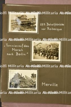 Remarquable ensemble de photos d'un soldat du Schützen Regiment Nr 3 de la 3e Panzer Division, combats sur la Dyle, La Lys et campagne de 1940 — miniature 8
