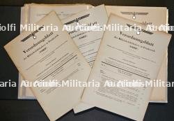 CLASSEUR DES ORDONNANCES ALLEMANDES DANS LES TERRITOIRES OCCUPÉS , V.O.B.I.F ou VERORDNUNGSBLATT FÜR DIE BESETZEN FRANZÖSICHEN GEBIETE ou VERORDNUNGSBLATT DES MILITÄRBEFEHLSHABER IN FRANKREICH — photo 8