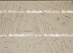 FEUILLE DU CADASTRE DE LA VILLE DE PARIS UTILES PAR LA WEHRMACHT. 1943 — photo 9