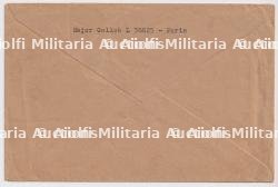 LETTRE + ENVELOPPE DU MAJOR GOLLOB À OBERLEHERE JOSEF WESELY + PHOTO. , PARIS, LE 30 JANVIER 1943 — miniature 5