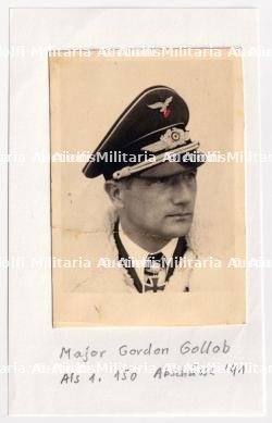 LETTRE + ENVELOPPE DU MAJOR GOLLOB À OBERLEHERE JOSEF WESELY + PHOTO. , PARIS, LE 30 JANVIER 1943 — miniature 6