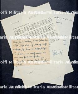 LETTRE DIETRICH VON CHOLTITZ À HERR MÖLLER , BADEN-BADEN, 17-09-1951 — photo 1