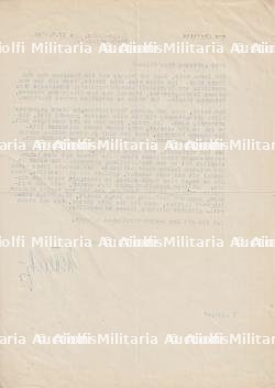 LETTRE DIETRICH VON CHOLTITZ À HERR MÖLLER , BADEN-BADEN, 17-09-1951 — photo 2