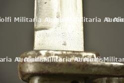 Baïonnette ersatz avec porte fourreau. Ersatz bayonet with frog. — miniature 2