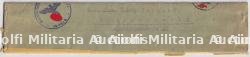 DIPLÔME DE NOMINATION D’ASSITANT D’AUXILLIAIRE DE LA DOUANE AVEC ENVELOPPE D’ORIGINE , ERNENNUNGSURKUNDE ZUM HILFZOLLASSISTENTEN , PARIS, 01-10-1942 — miniature 4