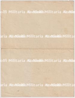 DIPLÔME DE RECONNAISSANCE COMME AUXILIAIRE DE L'ARMÉE ALLEMANDE À PARIS (NACHRICHTENHELFERIN DES HEERES) À PARIS DU 15-04-1943 AU 31-08-1944 , BISSEN, 31-08-1944 — miniature 2