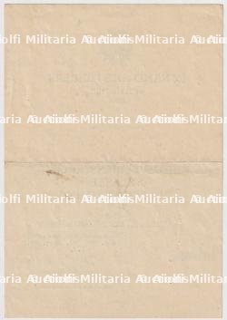 DIPLÔME DE LA CROIX DU MÉRITE DE GUERRE 2è CLASSE AVEC ÉPÉES POUR UN CAPORAL-CHEF, SIGNATURE BREHMER , PARIS, 20-04-1944 — miniature 2