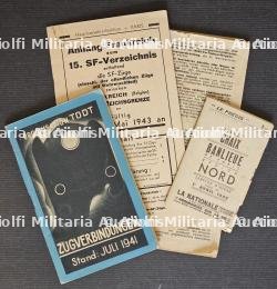 LOT DE TABLEAUX DES HORAIRES DES TRAINS (X4) de la H.V.D, de l’O.T et de la S.N.C.F — photo 1