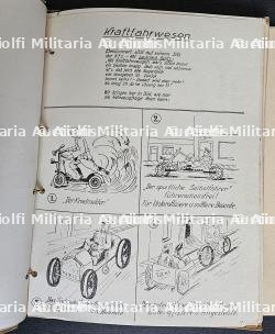 LOT DE DEUX SKETCHBOOKS DE LA « WEHRMACHT-VERKEHRS-DIREKTION » OU W.V.D, LA DIRECTION DE LA REICHSBAHN À PARIS — miniature 4