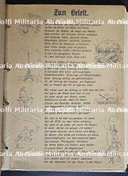 LOT DE DEUX SKETCHBOOKS DE LA « WEHRMACHT-VERKEHRS-DIREKTION » OU W.V.D, LA DIRECTION DE LA REICHSBAHN À PARIS — miniature 6