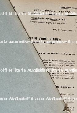 LOT DE DOCUMENTS SUR LA SNCF SOUS L’OCCUPATION — photo 2
