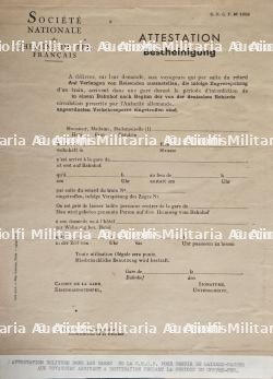 LOT DE DOCUMENTS SUR LA SNCF SOUS L’OCCUPATION — miniature 4