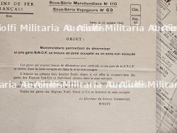 LOT DE DOCUMENTS SUR LA SNCF SOUS L’OCCUPATION — photo 6
