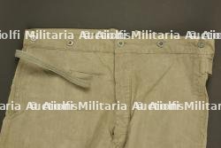 Sur pantalon allemand feldgrau. German feldgrau overtrousers. — photo 4