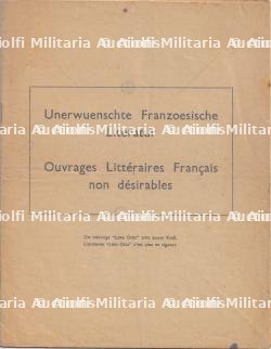 LISTE OTTO No 2 , PARIS, 08-07-1942