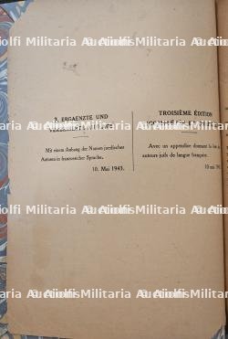 LISTE OTTO No3 , PARIS, 10-05-1943.