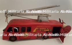 CAMION POMPIERS MÉCANIQUE « DP (Défense Passive) » COMPLET AVEC SA BOÎTE — miniature 4