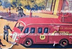 CAMION POMPIERS MÉCANIQUE « DP (Défense Passive) » COMPLET AVEC SA BOÎTE — miniature 6