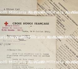 LOT DE DOCUMENTS SUR LES CONDUCTRICES AMBULANCIERES DE LA CROIX-ROUGE FRANÇAISE — miniature 4