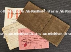 LOT DÉFENSE PASSIVE AVEC UN BRASSARD ET CARTES DIVERSES — photo 5