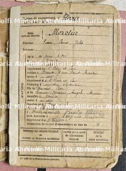 LOT DE DOCUMENTS D’UN SAPEUR-POMPIER DE PARIS ENGAGÉ VOLONTAIRE. EN 1941, CITATION À L’ORDRE DU RÉGIMENT ET CERTIFICAT DE BONNE CONDUITE ET FORMULAIRES VIERGES DIVERS — miniature 7