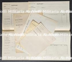 FORT LOT DE RAPPORTS, DE DOCUMENTS D’INSTRUCTIONS ET FEUILLES DE RENSEIGNEMENTS DES SAPEURS-POMPIERS ET FORMULAIRES VIERGES DIVERS — miniature 5