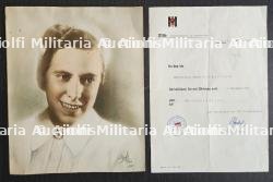 LOT D’UNE INFIRMIÈRE DE LA DEUTSCHE ROTE KREUZ (LA CROIX-ROUGE ALLEMANDE — photo 1