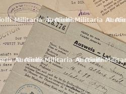 LOT DE DOCUMENTS D’UN EMPLOYÉ DU JOURNAL ,LE PETIT PARISIEN — miniature 2
