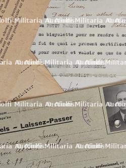 LOT DE DOCUMENTS D’UN EMPLOYÉ DU JOURNAL ,LE PETIT PARISIEN — miniature 3